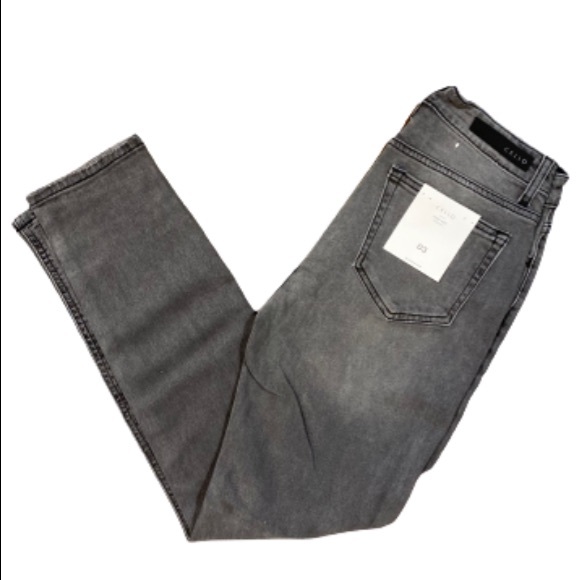 ✨CLEARANCE✨ Quinn Grey High Rise Slim Straight Jeans - Picture 2 of 3